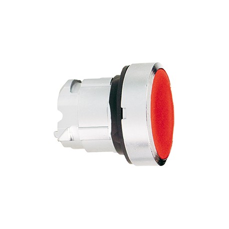 Tête de bouton-poussoir Harmony XB4 - Affleurant - Rouge