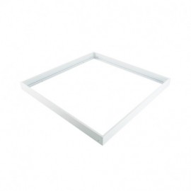 Kit de de pose en saillie pour dalle de plafond LED - 300 x 300 mm - Blanc