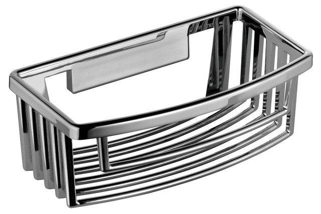 Panier De Douche PLAN Finition Aluminium Gris Clair KEUCO