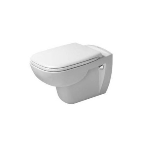 Pack WC suspendu D-CODE - 35.5x54.5cm - Rimless® - Blanc