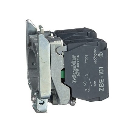 Corps de bouton Harmony XB4 - 2F - Vis-étrier
