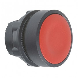 Tête de bouton-poussoir Harmony XB5 - Affleurant - Rouge