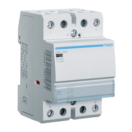 Contacteur - 2P - 230V - 40A - 2F 