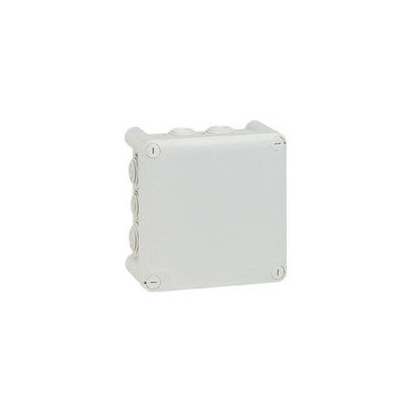 Boîte de dérivation Plexo étanche - 130 x 130 mm - 10 entrées