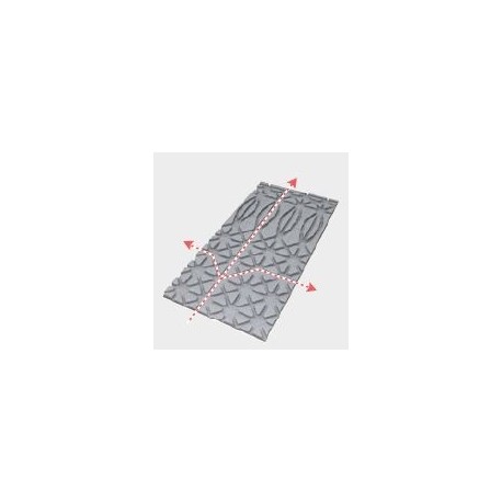 Panneau isolant Omsolisol pour plancher chauffant Omegasol - graphité - 30mm