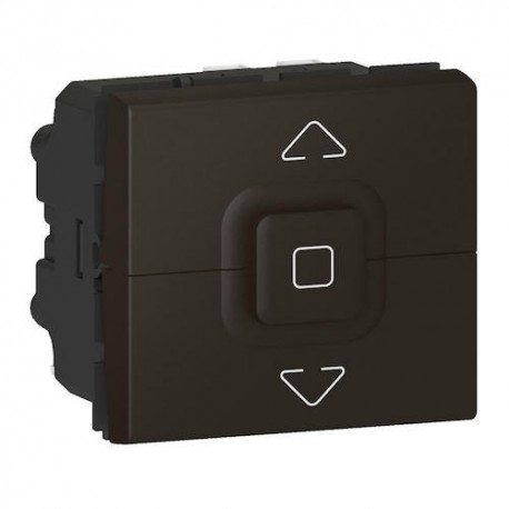 Interrupteur de volets-roulants Mosaic - 500W - Noir mat