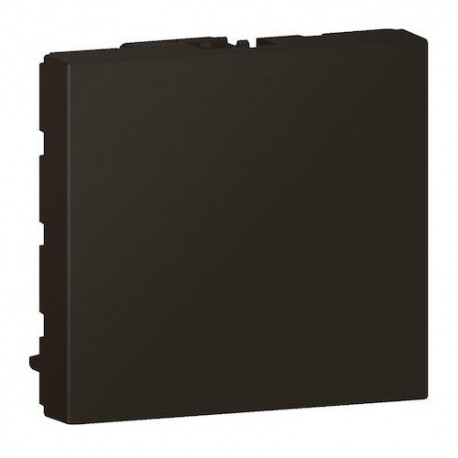 Obturateur Mosaic - 2 modules - Noir mat