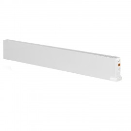 Radiateur à inertie Yali Parada - Plinthe - 1250W - Blanc