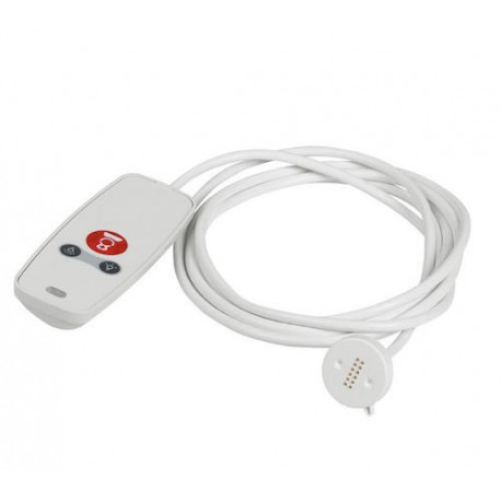 Manipulateur pour appel infirmier et éclairage Mosaic - Blanc antimicrobien