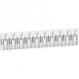 Répartiteur XE Resi9 - 63A - 20 pas - 10 modules - Sans connecteur - Embrochable