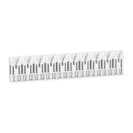 Répartiteur XE Resi9 - 63A - 20 pas - 10 modules - Sans connecteur - Embrochable
