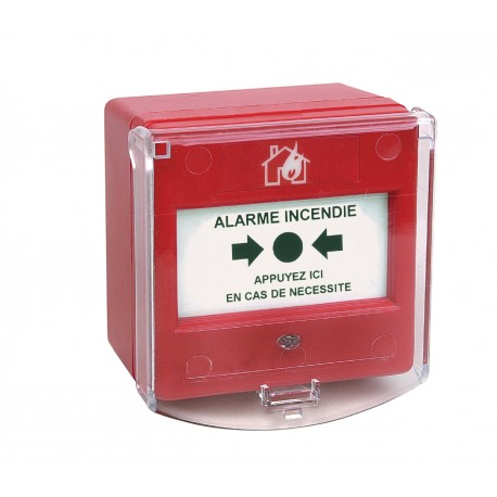 Clapet de protection pour déclencheur manuel Cooper Security - Alarme incendie Type 4