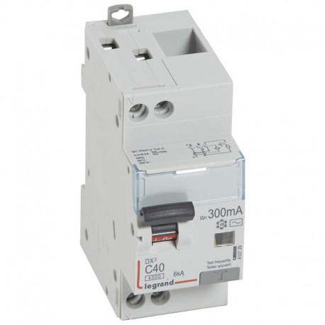 Disjoncteur différentiel DXᶾ 4500 - Vis/vis - 40A - AC - 6kA - 300mA