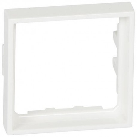 Adaptateur pour remplacer un ancien mécanisme Mosaic 50x50mm - 2 modules - Blanc