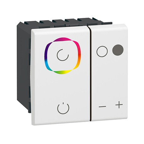 Variateur de couleur Mosaic - 1 zone - Ballasts et drivers DALI - 2 postes - Blanc