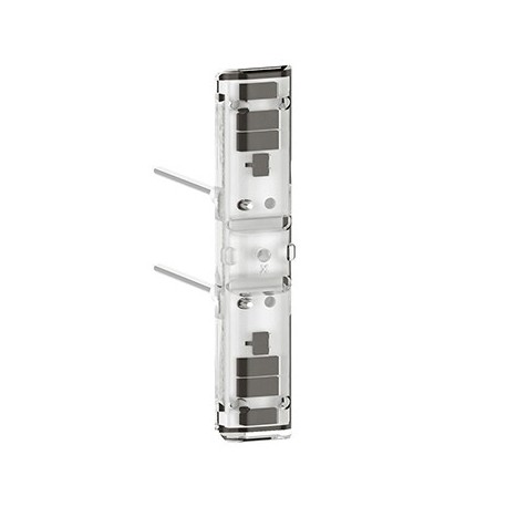 Legrand Voyant Lumineux 230V Easy-Led Brochable à LEDs Blanches Pour Mecanismes Mosaic Socle Gris 067686l