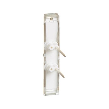 Voyant LED lumineux Mosaic - Easy-LED - 12/24/48V - LED blanche - Socle blanc