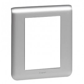 Plaque pour écran tactile couleur Mosaic - Myhome screen Bus - 3,5 pouces - Alu