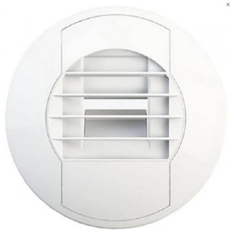 Bouche d'extraction hygroréglable BEHS 5-40 - Salle de bains - ø 125mm - 5 à 40 m³/h - Commande autorégulée
