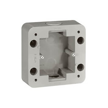 Cadre saillie Soliroc - 1 poste - 110x110x45