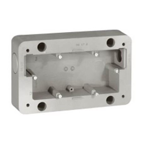 Cadre saillie Soliroc - 2 postes - 110x181x45
