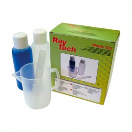 2 flacons Magic Gel - 500ml - Mesure graduée - Palette de mélange