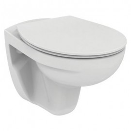 Pack WC suspendu Ulysse 2 - 36,5x53cm - 3 à 6L - Blanc