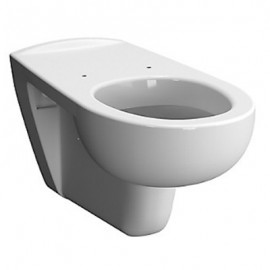 Cuvette WC suspendue Savo - Rallongée - 35,5x70cm - Blanc