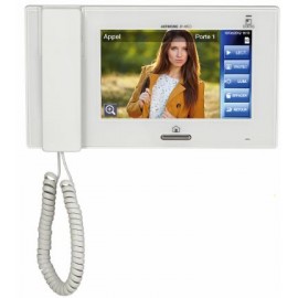 Moniteur maître JP4MED avec écran 7” tactile - Boucle magnétique - Blanc