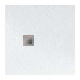 Receveur Beto - Ultra-plat - 90x90cm - Blanc