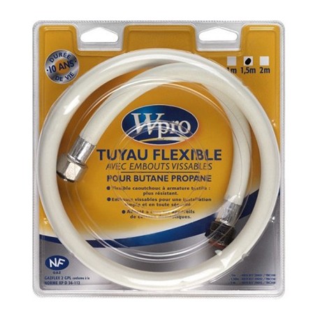 Flexible butane/propane - Caoutchouc - 1,5m
