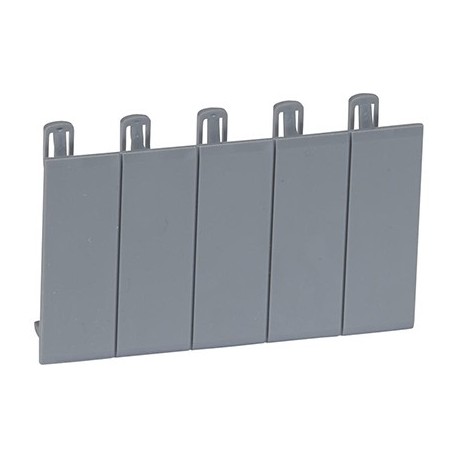Obturateur 5 modules - Gris