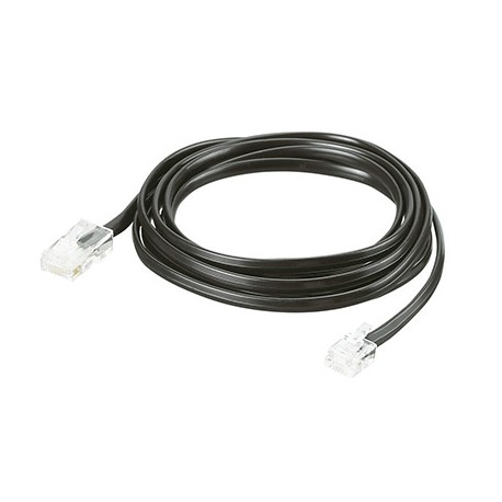 Cordon pour appareil téléphonique - RJ45/RJ11 - 2m