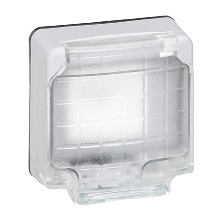 Adaptateur Plexo - Pour fonction MOSAIC - 2 modules - Gris