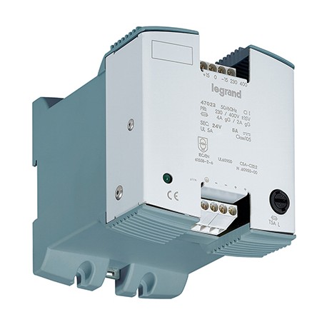 Alimentation redressée filtrée monophasé - 230 à 400V - 24V - 120W
