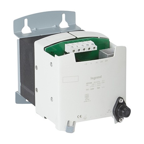 Alimentation redressée filtrée monophasé - 230 à 400V - 24V - 360W