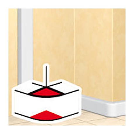 Angle extérieur - Pour goulotte DLP monobloc - Blanc