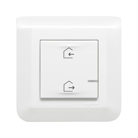 Commande générale sans fil Départ/Arrivée - Mosaic with Netatmo - Blanc