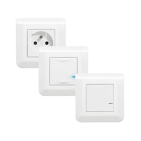 Pack extension installation connectée - Mosaic with Netatmo - Blanc