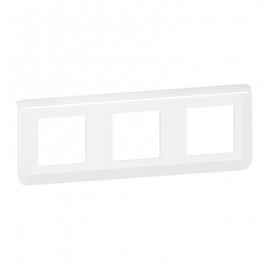 Plaque Mosaic horizontale - 3x2 modules - Blanc