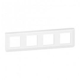 Plaque Mosaic horizontale - 4x2 modules - Blanc