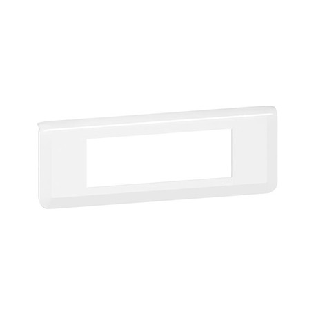 Plaque Mosaic horizontale - 6 modules - Blanc