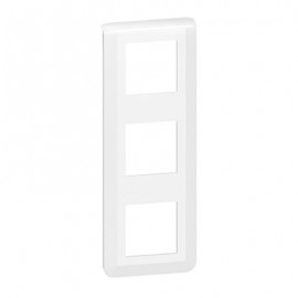 Plaque Mosaic verticale - 3x2 modules - Blanc