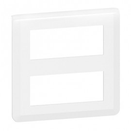 Plaque Mosaic horizontale - 5x2 modules - Blanc