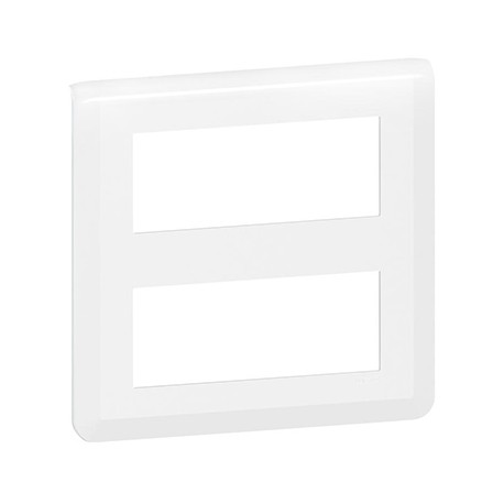 Plaque Mosaic horizontale - 5x2 modules - Blanc