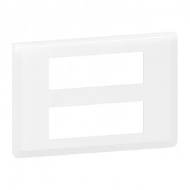 Plaque Mosaic horizontale - 2x6 modules - Blanc