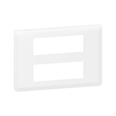 Plaque Mosaic horizontale - 2x6 modules - Blanc