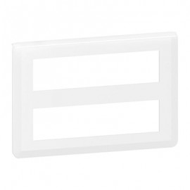 Plaque Mosaic horizontale - 2x8 modules - Blanc