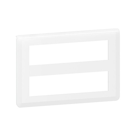 078830L Plaque de finition Mosaic pour 2x5 modules blanc