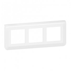 Plaque Mosaic horizontale - Spécial rénovation - 3x2 modules - Blanc